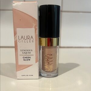 Laura Geller Luscious Liquid Cheek Glow - Here We Glow Blush Pink New in Box